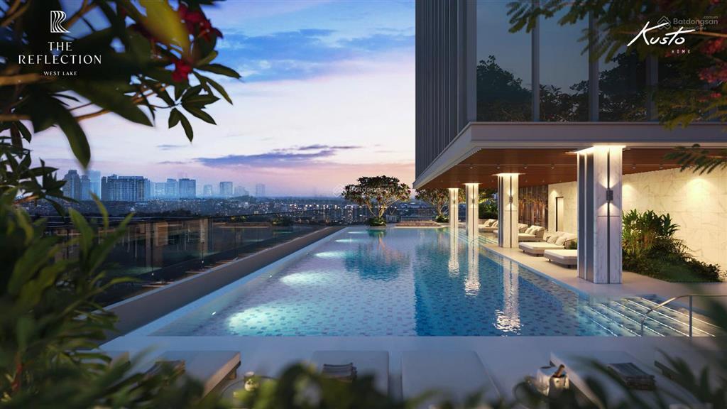 Mở bán đợt 1 chỉ 6 tỷ/ căn studio tại the reflection westlake, 699 lạc long quân, kusto home