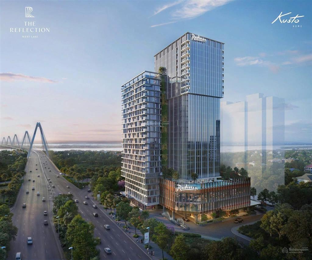 Mở bán đợt 1 chỉ 6 tỷ/ căn studio tại the reflection westlake, 699 lạc long quân, kusto home