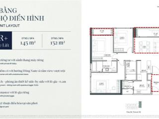 Viên ngọc giữa lõi ciputra, căn hộ hạng sang thang máy riêng, căn góc 3pn 123m2 chỉ từ 26 tỷ/ căn