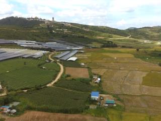 Đất nông nghiệp gần sân bay đà lạt 12km, đối diện đại bảo tháp kinh luân