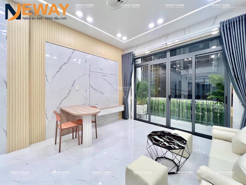 Khai trương căn hộ mini 1 phòng ngủ 1 phòng khách full nội thất máy giặt riêng ngay quang trung