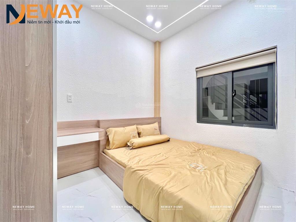 Khai trương căn hộ mini 1 phòng ngủ 1 phòng khách full nội thất máy giặt riêng ngay quang trung