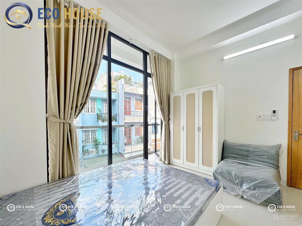 Căn hộ mini mới xây full nội thất ban công riêng sau lưng aeon tân phú, xung quanh nhiều tiện ích