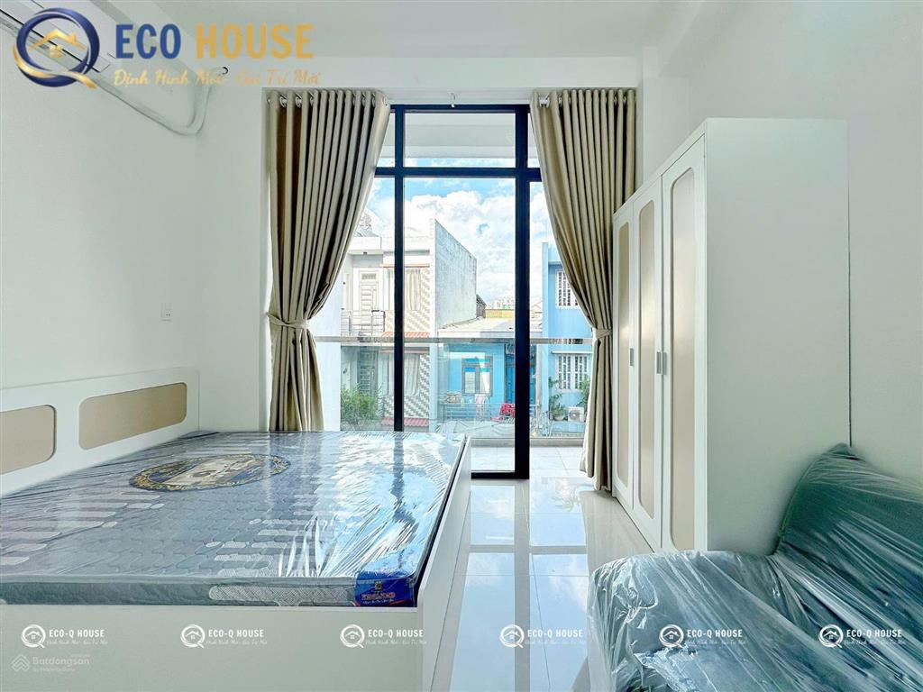Căn hộ mini mới xây full nội thất ban công riêng sau lưng aeon tân phú, xung quanh nhiều tiện ích