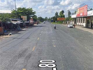 Quỹ đất mặt tiền quốc lộ 80  phù hợp kho bãi, bãi xe, trung chuyển hàng