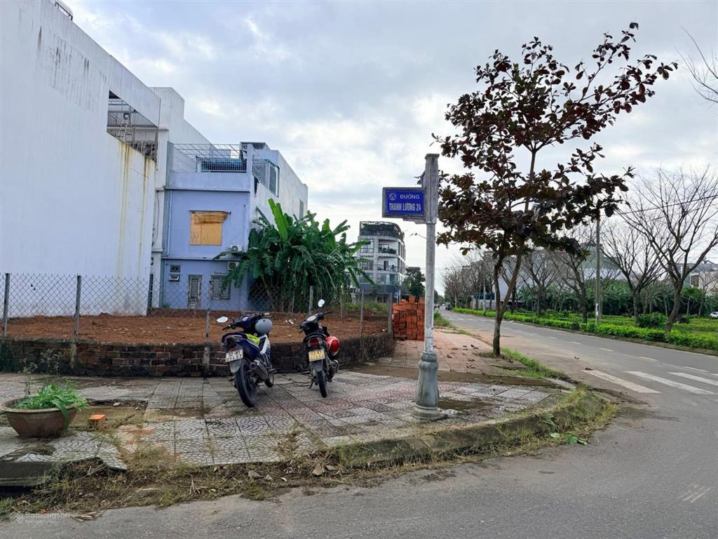 Cần bán lô góc 2 mặt tiền, view công viên khu đô thị sinh thái ven sông hòa xuân