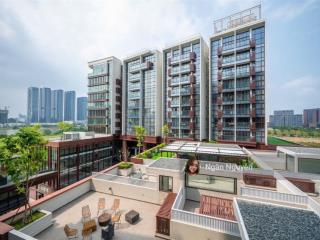 Bán căn hộ the galleria 1 pn  49.63 m2, view hồ bơi + công viên, giá 14,5 tỷ em ngân 0981 799 ***