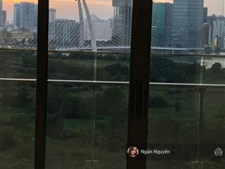 Căn hộ view mợi nơi. the river 1pn  56m2, view công viên bờ sông  cầu bason. giá 14.5 tỷ