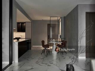 Nội thất trung tính hiện đại (modern neutral) cho ai "thẩm". the crest 2pn +1  115m2. tầng cao