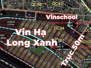 Bán đất giá f0, vị trí rất đẹp đối diện 30 toà chung cư noxh của vin hạ long xanh, đường 6m