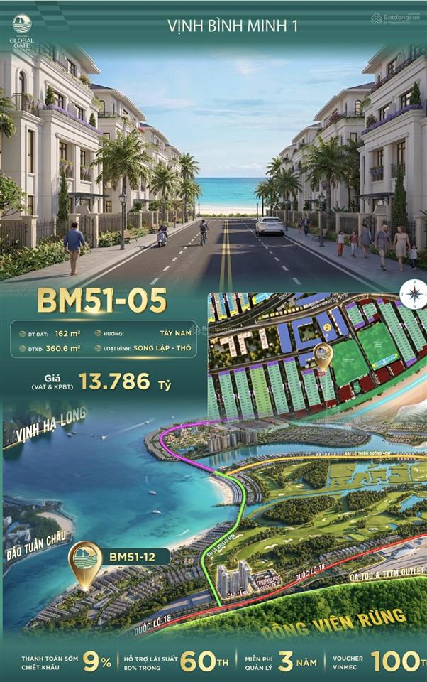 Em bán căn song lập 162m cạnh vincom 12,1 tỷ xây thô 4 tầng, cách bãi biển 50m