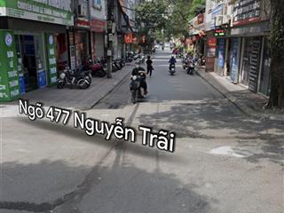 Cần tiền bán nhà 2 mặt tiền kinh doanh, ngõ 475 nguyễn trãi, đường to kinh doanh, quan tâm ib riêng