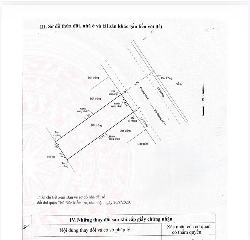 Lô đất đẹp ngay gần ga metro, rất thuận tiện di chuyển về các quận trung tâm, đặc biệt nội khu đẹp