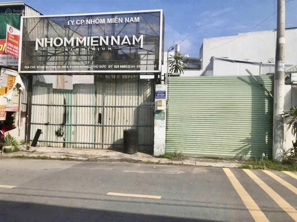 Hiếm  lâu lâu mới có bán gấp lô đất mặt tiền đường 22 phường linh đông giá chỉ 6.7 tỷ