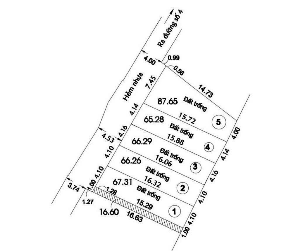 Lô đất đẹp giá rẻ ngay gần ga metro, đặng văn bi, thuận tiện di chuyển 87,65m2 giá chỉ 4.9 tỷ (f0)