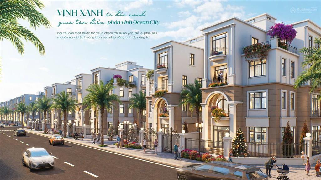 Biệt thự song lập  khu đóng vịnh xanh