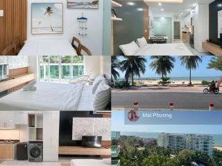 Chính chủ cần cho thuê 1 căn hộ khu sea links ngay bãi biển đá ông địa 40m2  đầy đủ nội thất