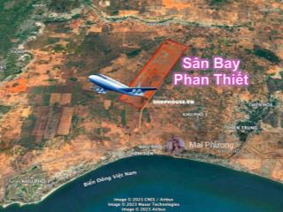 Bán đất biệt thự full thổ cư đất odt view biển gàn sân bay phan thiết