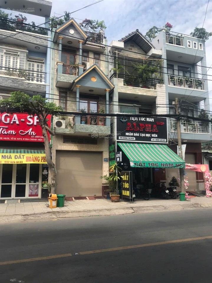 Mặt tiền dương thị mười q12  (4x23m)  nhà 2 lầu  kinh doanh đỉnh  11 tỷ