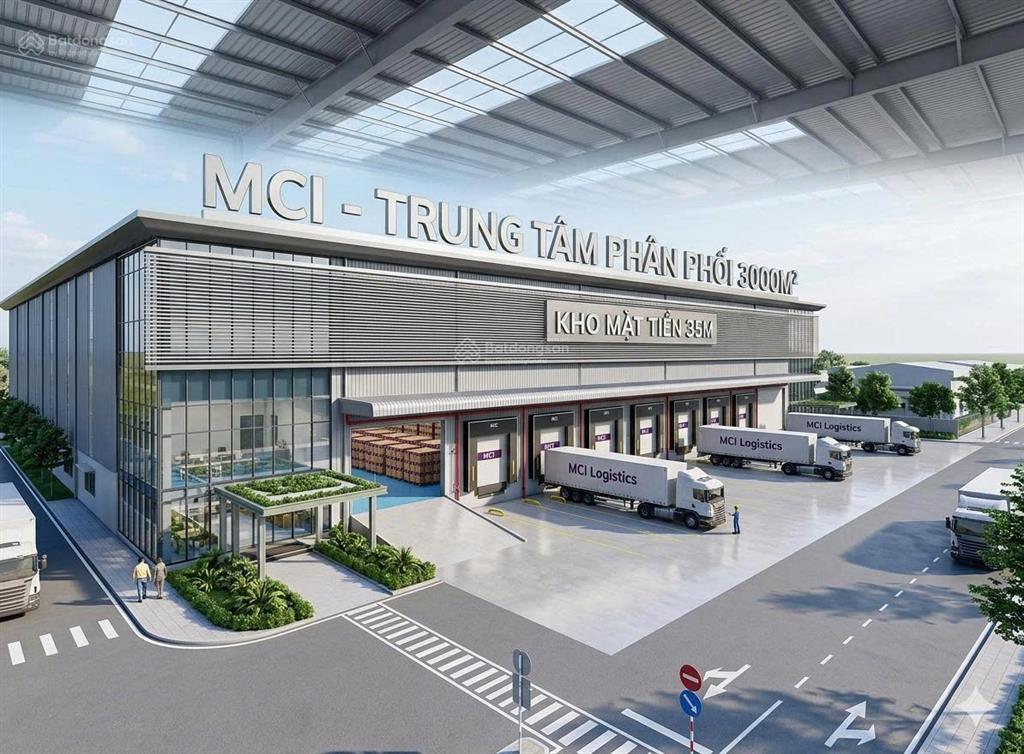 Bán kho xưởng 3000m2 mặt tiền quốc lộ 1a, có sẵn kho kiên cố ngang 35m
