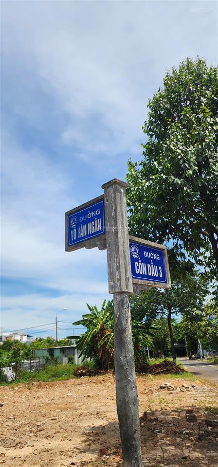 Lô góc đẹp võ văn ngân & cồn dầu 3  hòa xuân dt 155m2 hướng đông nam