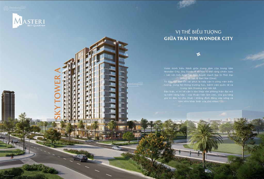 Chính chủ cắt lỗ  căn góc 3n  cùng tầng duplex  tòa sky tower a đan phượng (masteri sky quarter)
