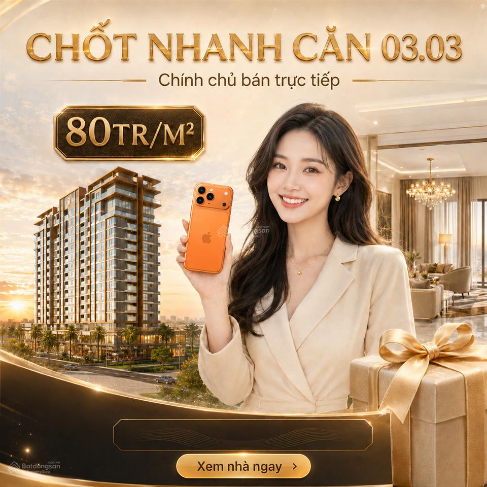 Chuyển nhượng căn góc 3 ngủ masteri sky quarter | giá đáy 80tr/m & tặng iphone 17 pro max