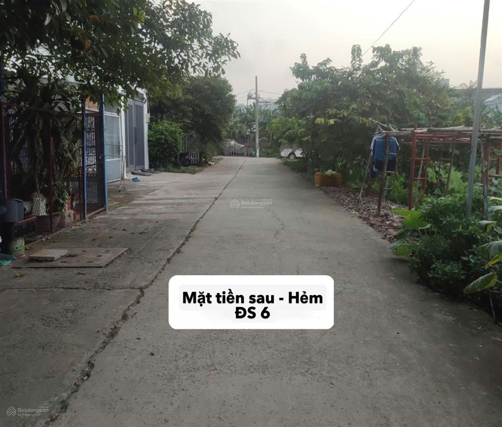 Đất mặt tiền đường số 6, trường thọ  dt 160m2  hxh  thích hợp xây dựng mới