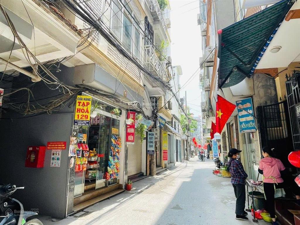 Mặt ngõ thông  kinh doanh  ô tô qua nhà, 50m2  5t  mt 4m, khương trung, 14.65 tỷ