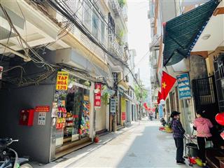 Mặt ngõ thông  kinh doanh  ô tô qua nhà, 50m2  5t  mt 4m, khương trung, 14.65 tỷ