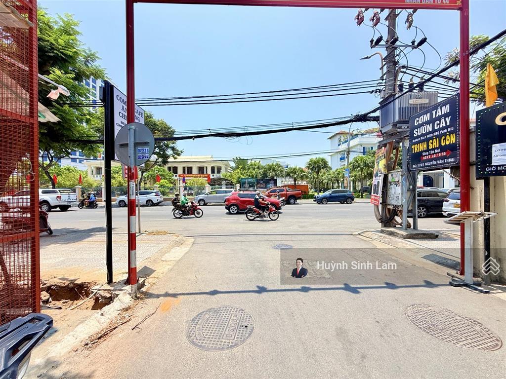 Giảm 2 tỷ! lô đất biển  162.7m2 ngang 6.5m nở hậu  kề góc k179 nguyễn văn thoại  cách biển 100m