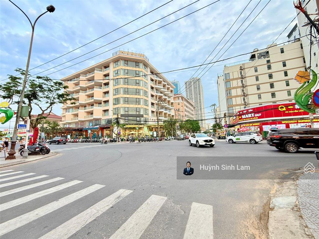 Giảm 2 tỷ! lô đất biển  162.7m2 ngang 6.5m nở hậu  kề góc k179 nguyễn văn thoại  cách biển 100m
