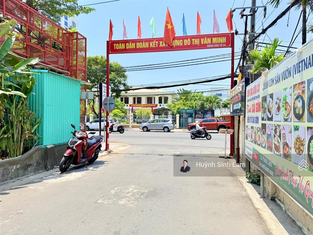 Giảm 2 tỷ! lô đất biển  162.7m2 ngang 6.5m nở hậu  kề góc k179 nguyễn văn thoại  cách biển 100m