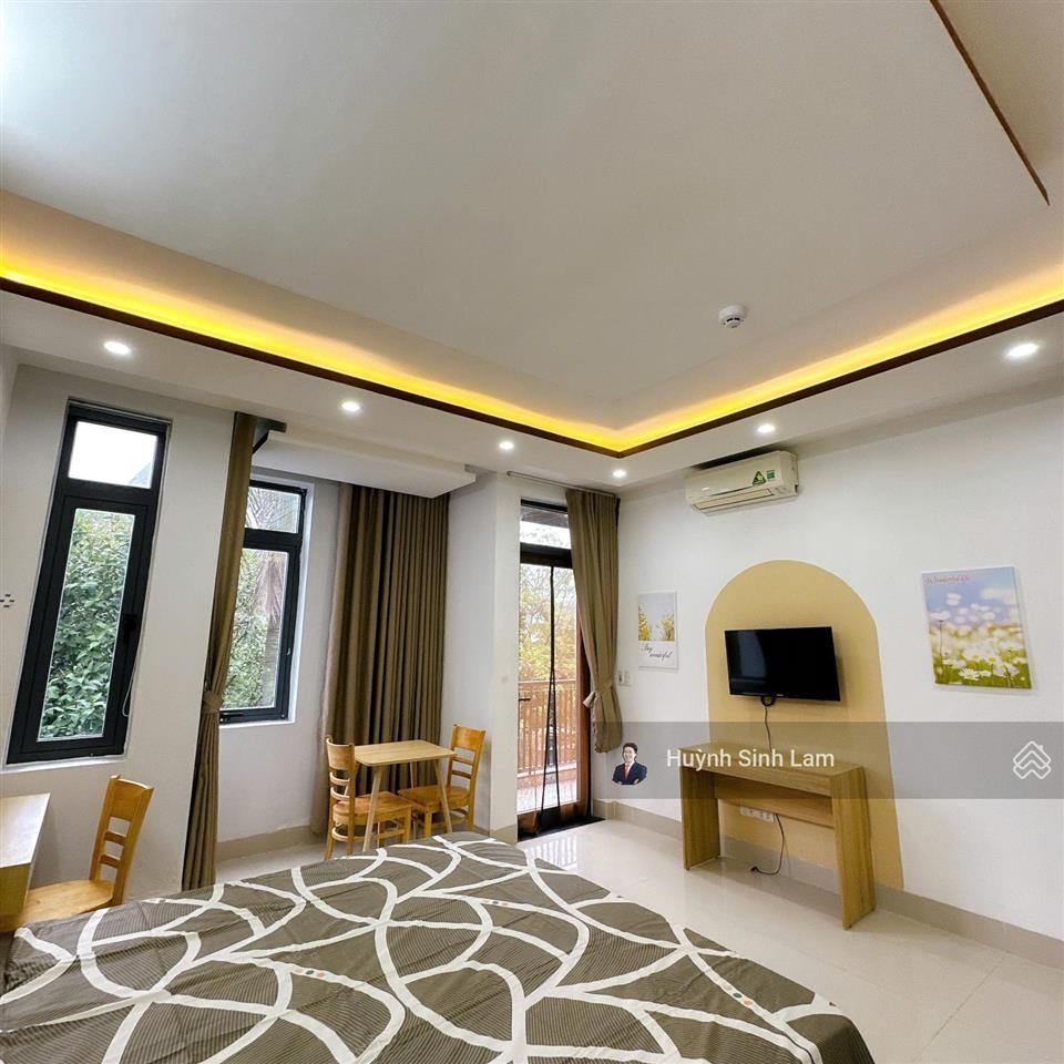 Giảm 2 tỷ! toà căn hộ biển  5 tầng  lê văn thứ  120m2 ngang 6m  thang máy  d.tiền 70 tr/th