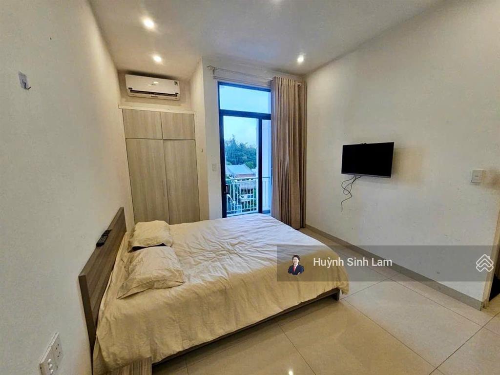Giảm 2 tỷ! bán toà căn hộ mỹ an  đối diện trường học  view pháo hoa  4 tầng  dòng tiền 35 tr/th