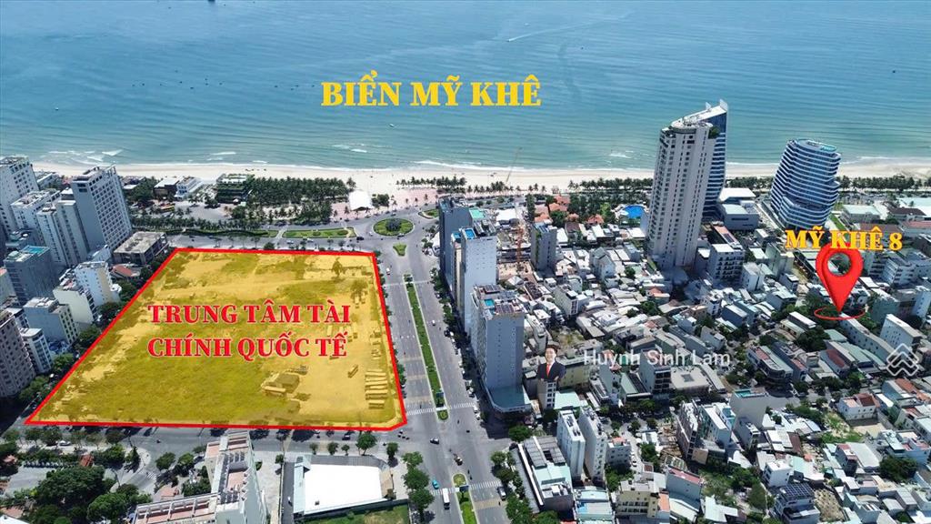 Giảm 3 tỷ! bán nhanh lô đất vip mặt phố mỹ khê 8  ngang 10m  xây 7 tầng  view thấy biển
