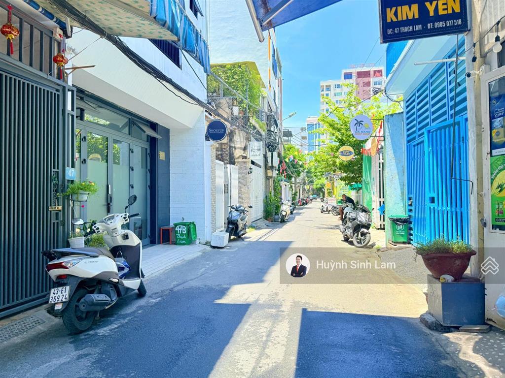 Hàng hiếm  phố tây! bán đất mặt phố thạch lam  hai bước ra biển mỹ khê  83m2  xây căn hộ đẹp