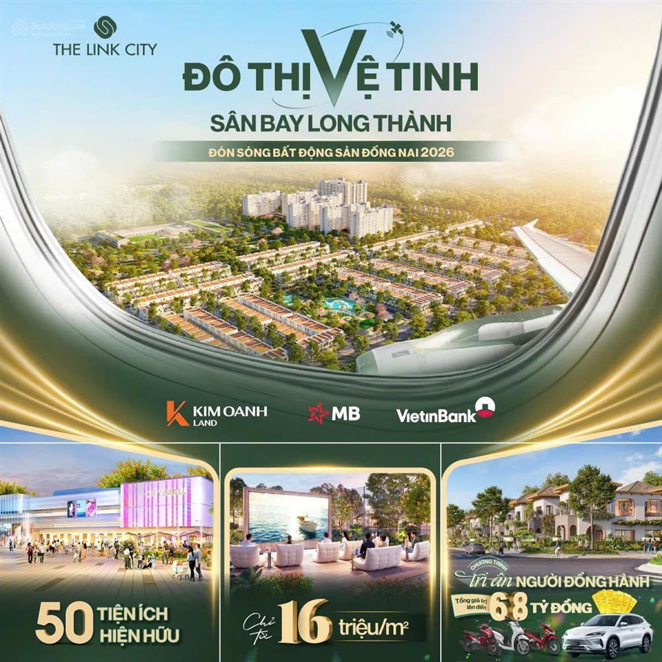 The link city sở hữu đất nền nhà phố chỉ từ 600 triệu ban đầu