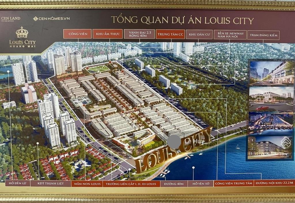 Chỉ 27x tr/m2 cả nhà và đất căn liền kề rộng 112.5m2, hướng nam, vị trí sát hồ yên sở  đường 30m