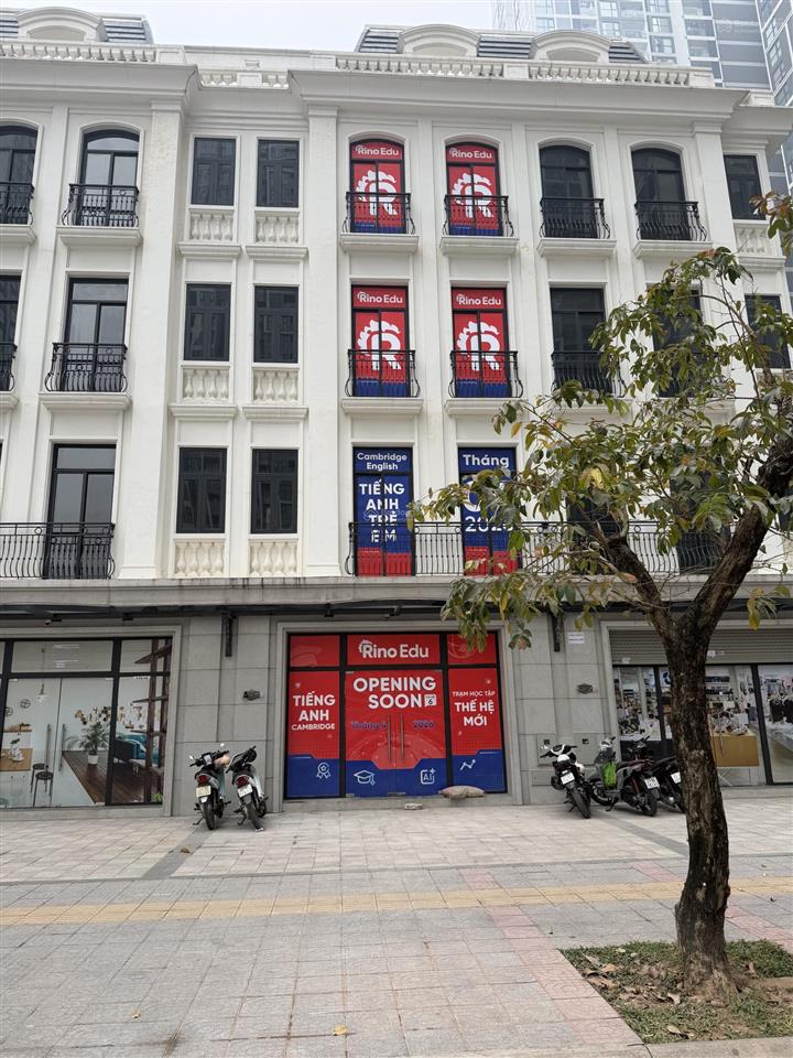 Hữu duyên ai xem sớm! shophouse 150m2 x 5 tầng , ký trực tiếp cđt vinhomes(chỉ 25 tỷ)cho thuê ngay