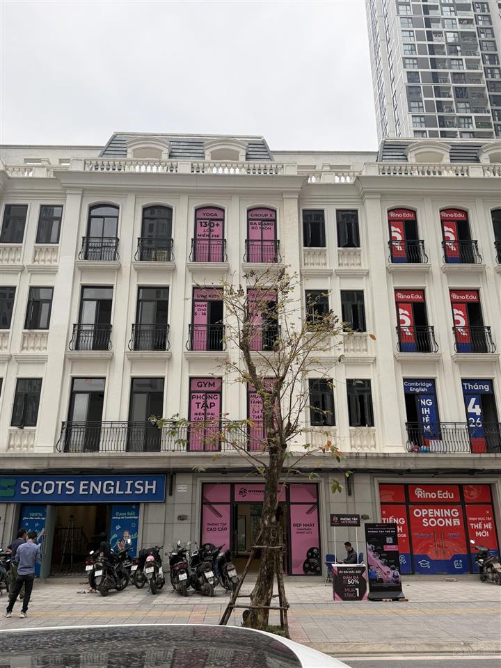 Căn shophouse sakura rẻ vô đối 150m2  24.5 tỷ  xây 5 tầng dòng tiền 5  7% / năm, mua thắng 100%