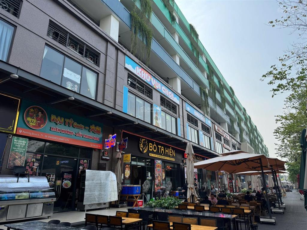 Quỹ 6 căn shophouse parking zone 4 cuối.thiên đường kinh doanh ẩm thực ~ mua là thắng,sẵn dòng tiền