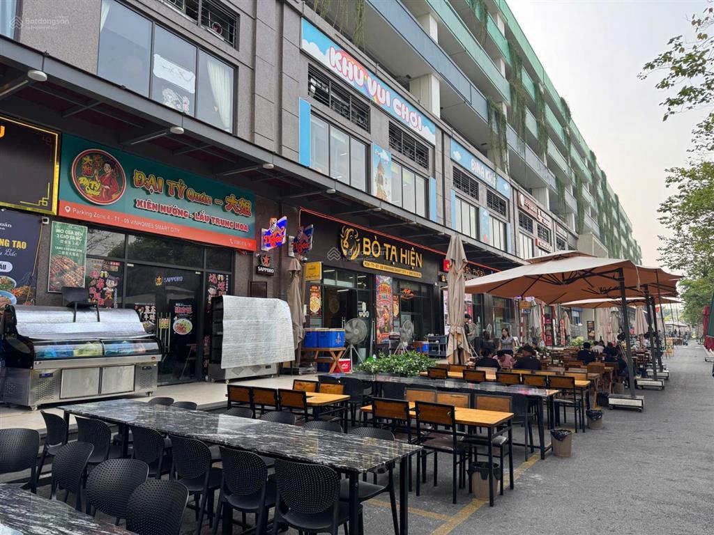 Quỹ 6 căn shophouse parking zone 4 cuối.thiên đường kinh doanh ẩm thực ~ mua là thắng,sẵn dòng tiền