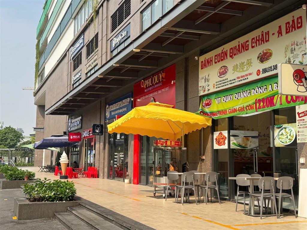 Quỹ 6 căn shophouse parking zone 4 cuối.thiên đường kinh doanh ẩm thực ~ mua là thắng,sẵn dòng tiền
