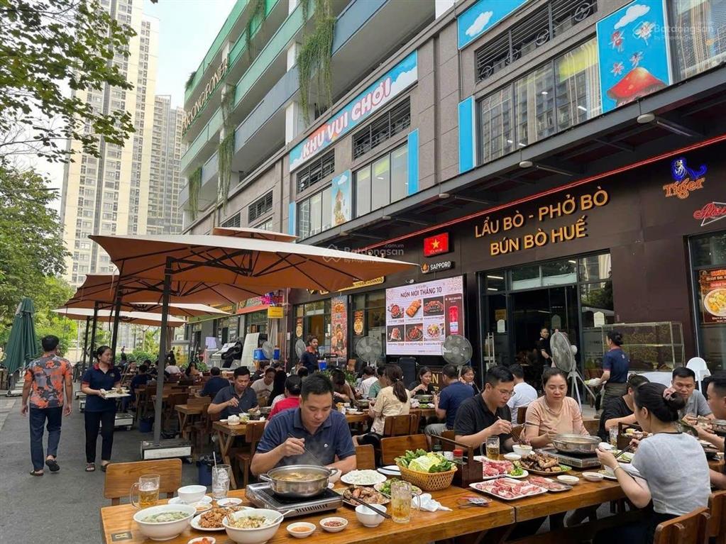 Quỹ 6 căn shophouse parking zone 4 cuối.thiên đường kinh doanh ẩm thực ~ mua là thắng,sẵn dòng tiền