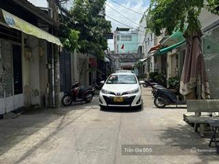 Nhà hẻm 8m  dt 4mx14m có hẻm sau xe hơi thoải mái  6,5 tỷ tl
