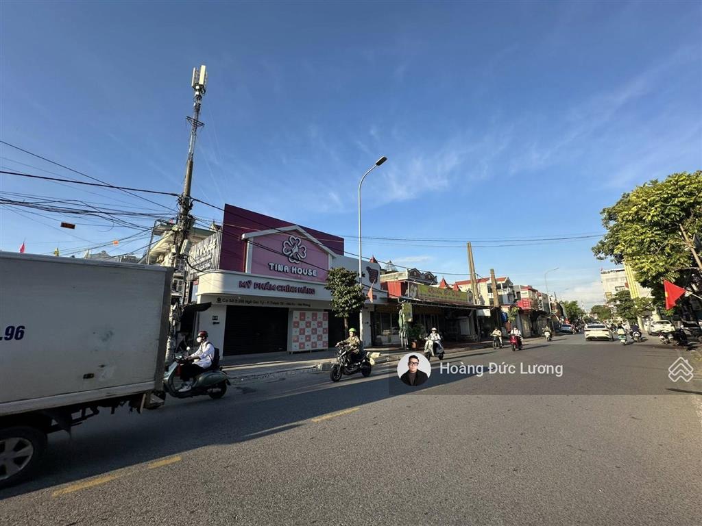 Siêu phẩm mặt đường ngô gia tự  mặt tiền 12,2m  220m²  35 tỷ