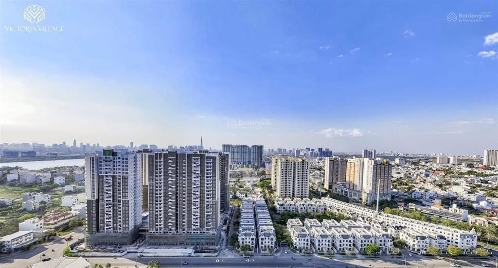 Bán victoria village 2pn 2wc mặt tiền trương văn bang tầng cao view sông trực diện