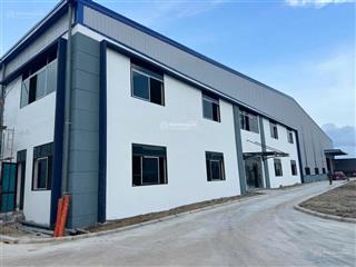 Kho xưởng mới dựng, hai tầng kcn gián khẩu, 5.000m2 có cắt nhỏ, tiêu chuẩn quốc tế, cao 6  8m