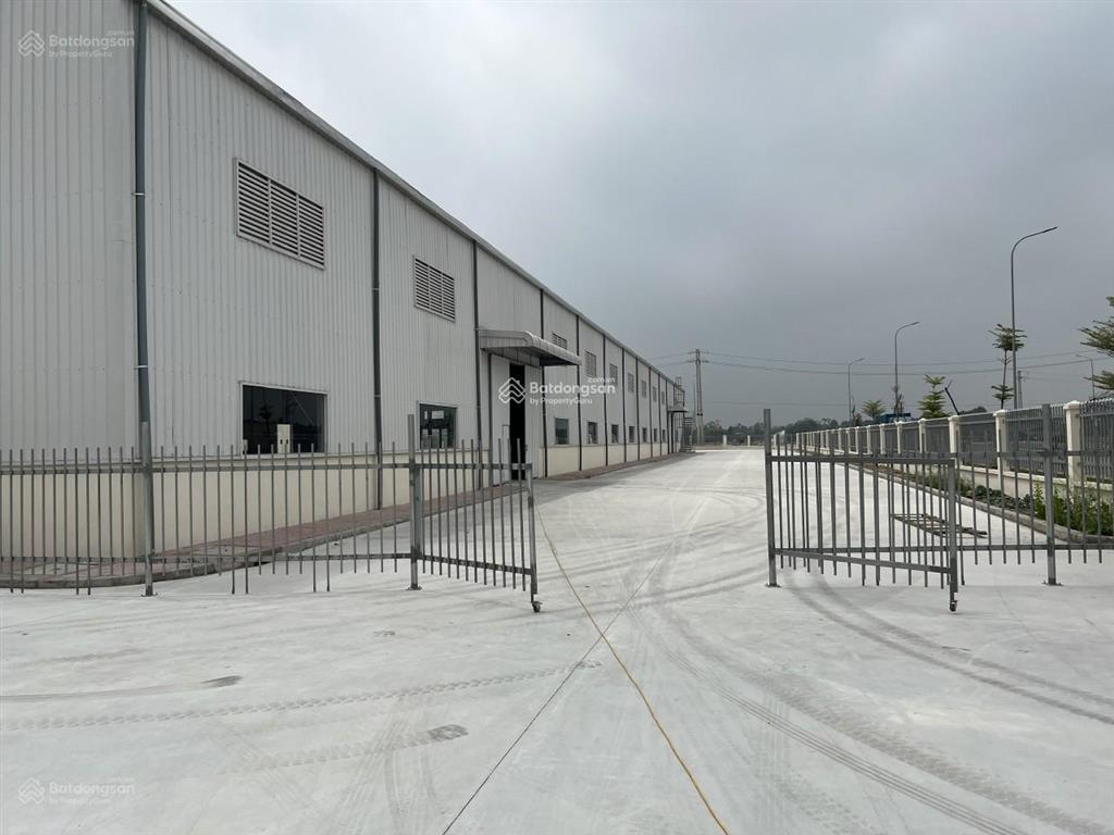 Kcn quế võ 3, xưởng một tầng và hai tầng, 50.000m2 đa dạng diện tích, mới 100%, 90.000/m2/tháng